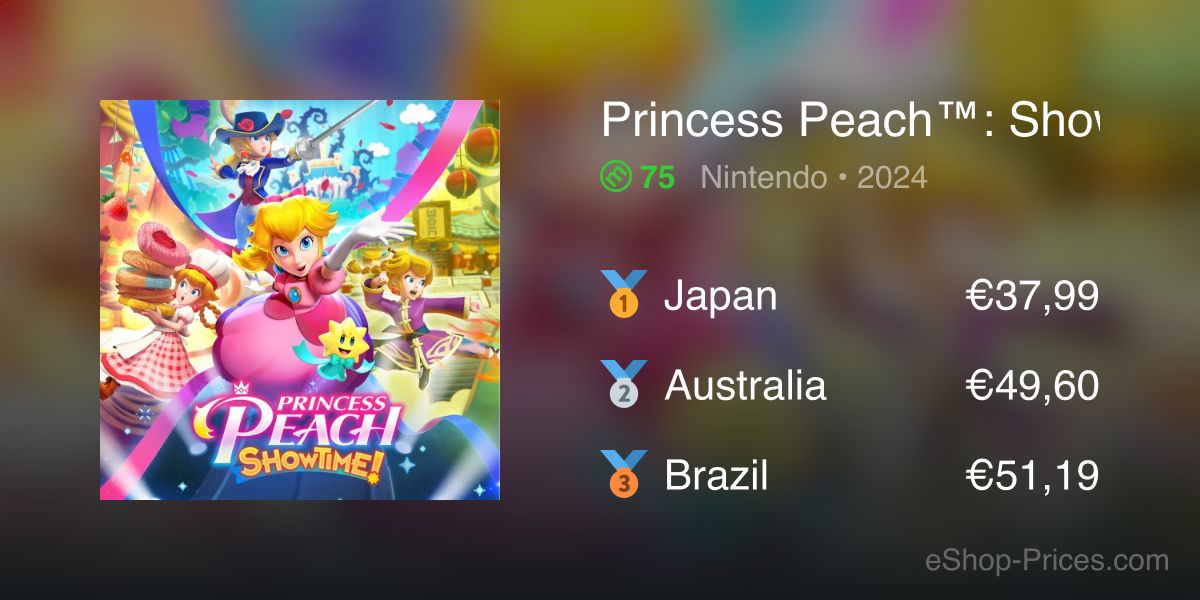 Princess Peach™: Showtime!