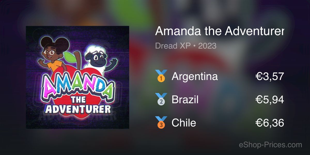 Amanda The Adventurer Now Available For Nintendo Switch – NintendoSoup
