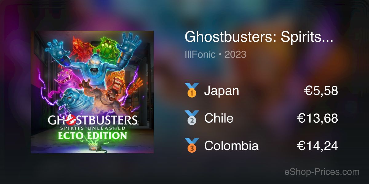 Ghostbusters eshop sale