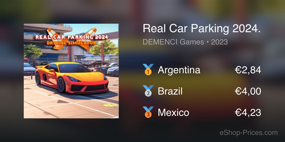 Real Car Parking 2024: Driving Simulator for Nintendo Switch - Nintendo  Official Site