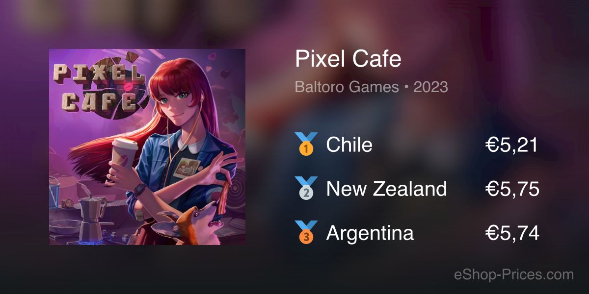 Pixel Cafe | Cheapest eShop Price