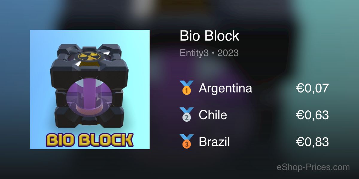 Bio Plock Bio Block | Cheapest eShop Price