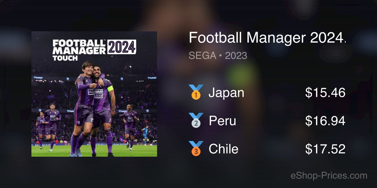 Football Manager 2024 Touch (2023), Switch eShop Game