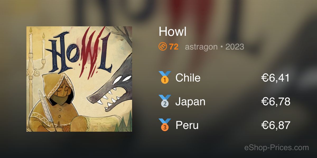 Howl | Cheapest eShop Price