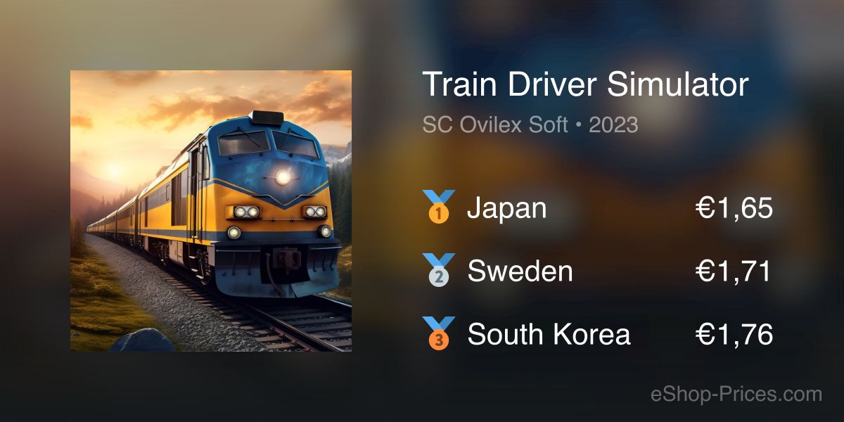 Train Driver Simulator | Cheapest eShop Price