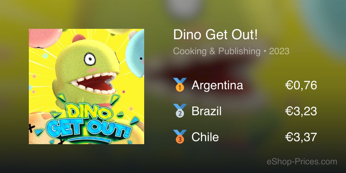 Dino Get Out! para Nintendo Switch - Site Oficial da Nintendo