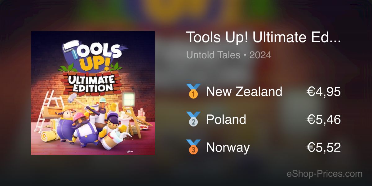 Tools Up! Ultimate Edition | Cheapest eShop Price