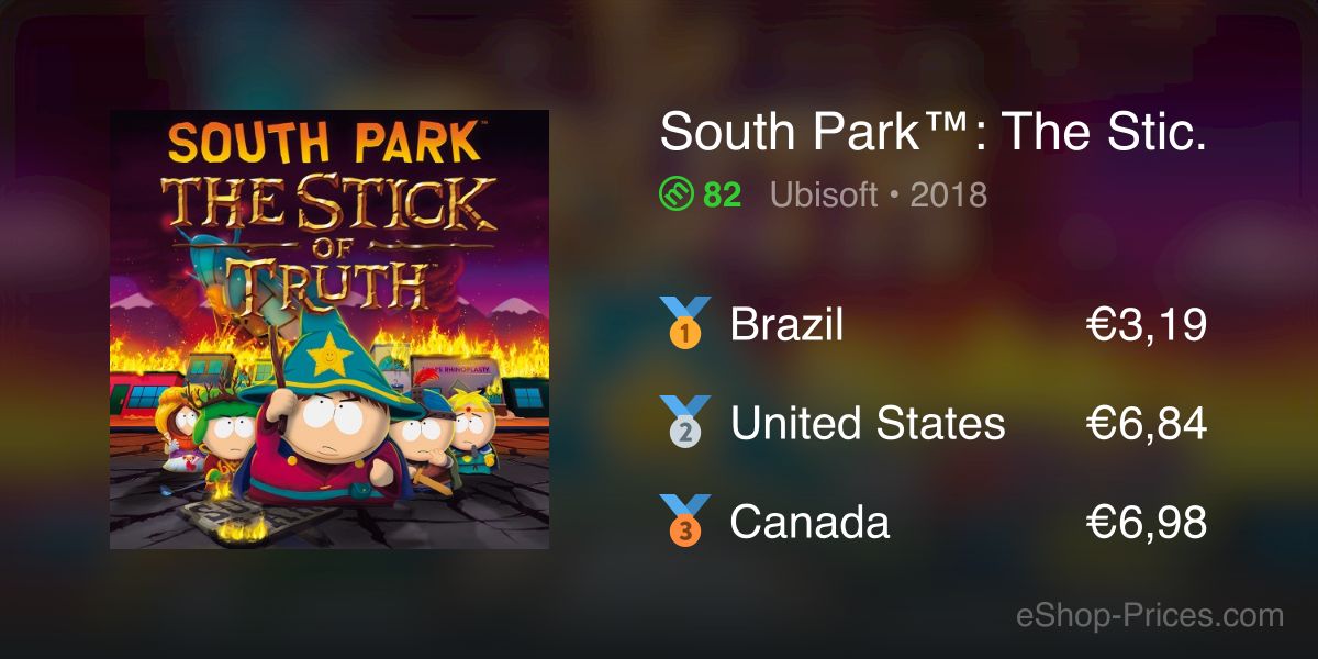 South Park™ The Stick of Truth™ - Nintendo Switch [Digital] 