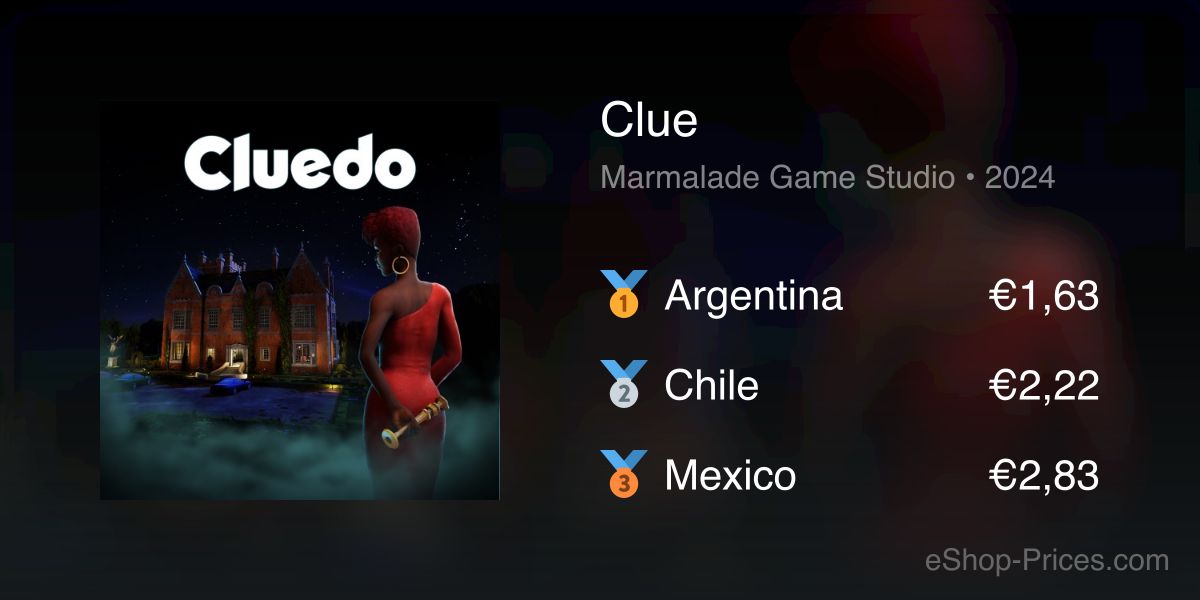 Clue | Cheapest eShop Price