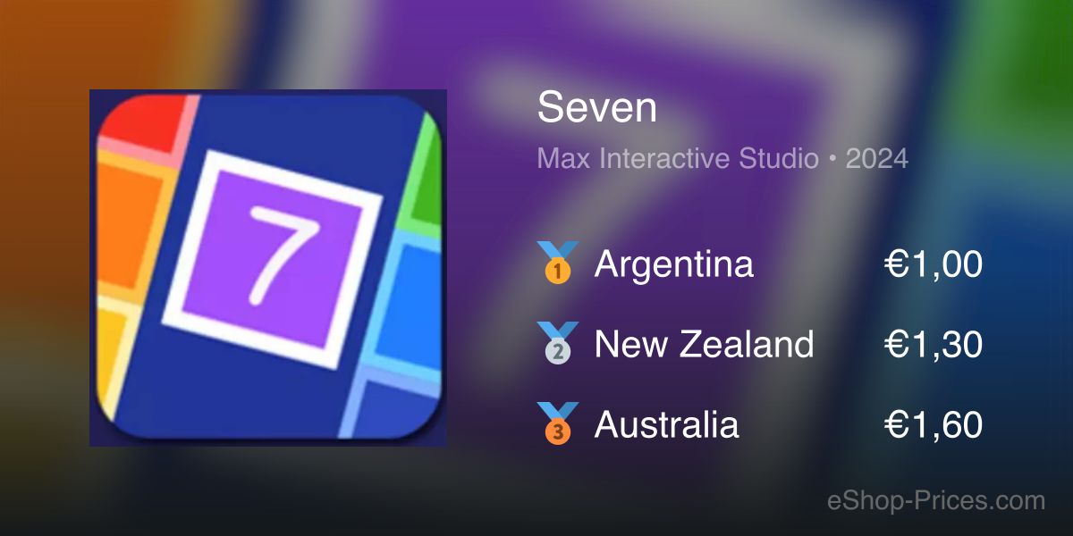 Seven | Cheapest eShop Price