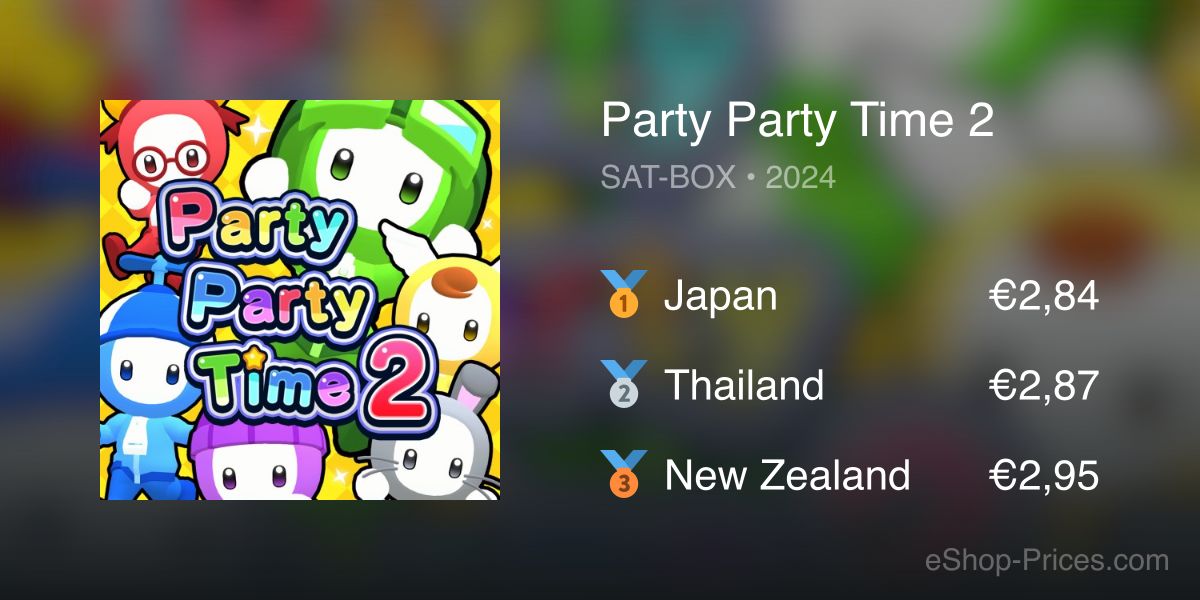 Party Party Time 2 | Cheapest eShop Price