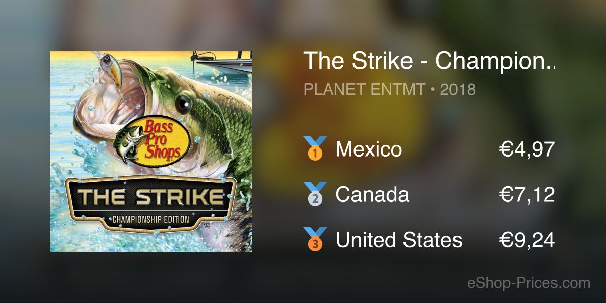The Strike — Championship Edition on Switch — price history, screenshots,  discounts • Canada