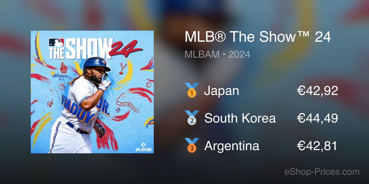 MLB® The Show™ 24 on Nintendo Switch