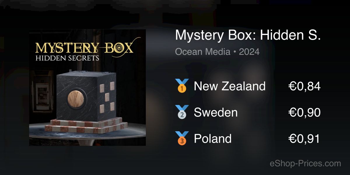 Mystery Box: Hidden Secrets | Cheapest eShop Price