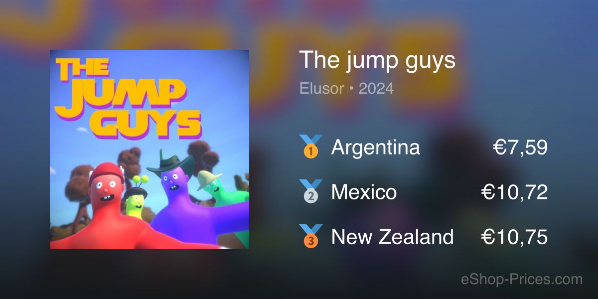 The jump guys | Cheapest eShop Price
