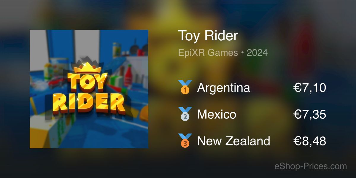 Toy Rider | Cheapest eShop Price