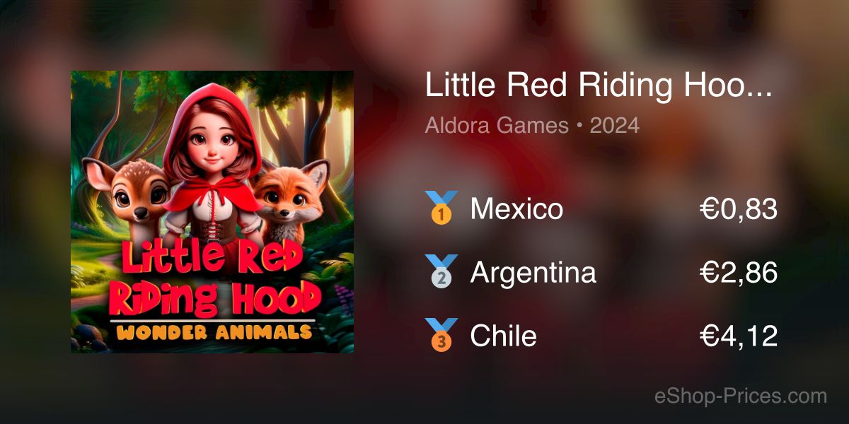 Little Red Riding Hood: Wonder Animals | Cheapest eShop Price