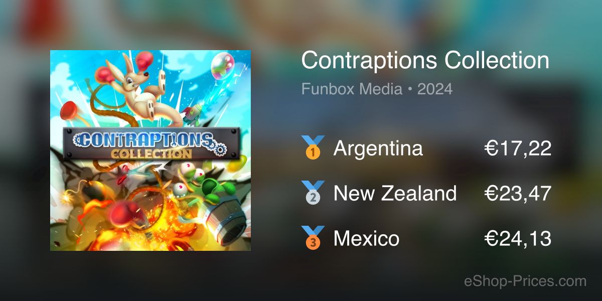 Contraptions Collection | Cheapest eShop Price