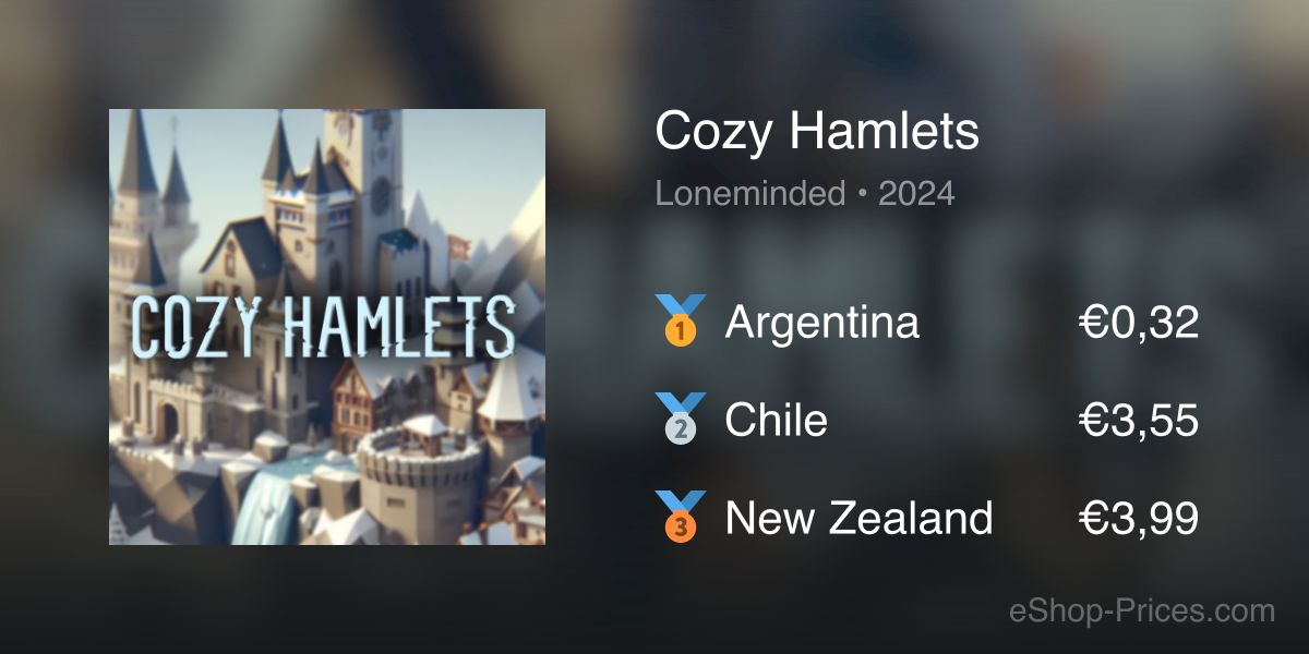 Cozy Hamlets | Cheapest eShop Price
