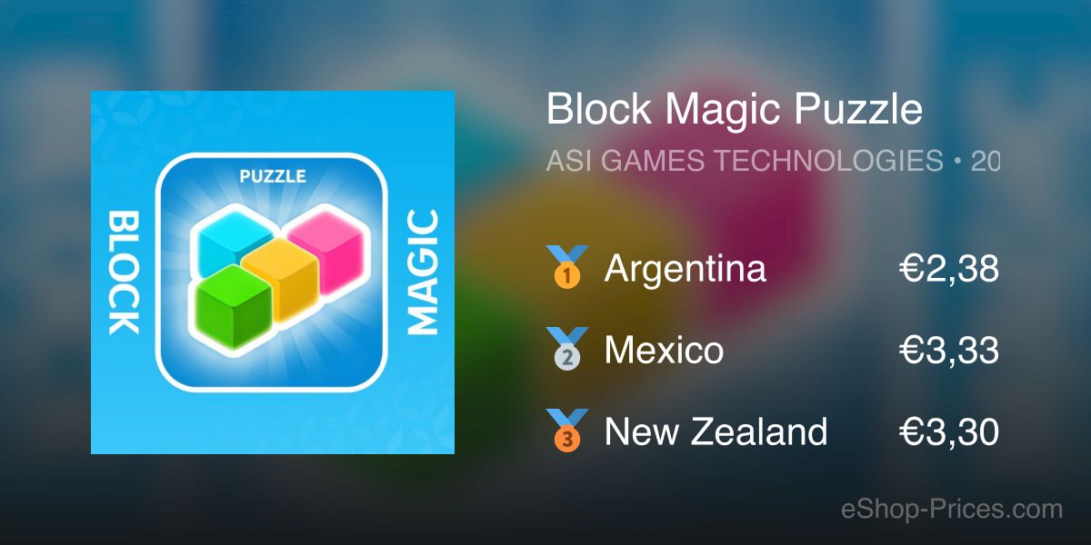 Block Magic Puzzle | Cheapest eShop Price