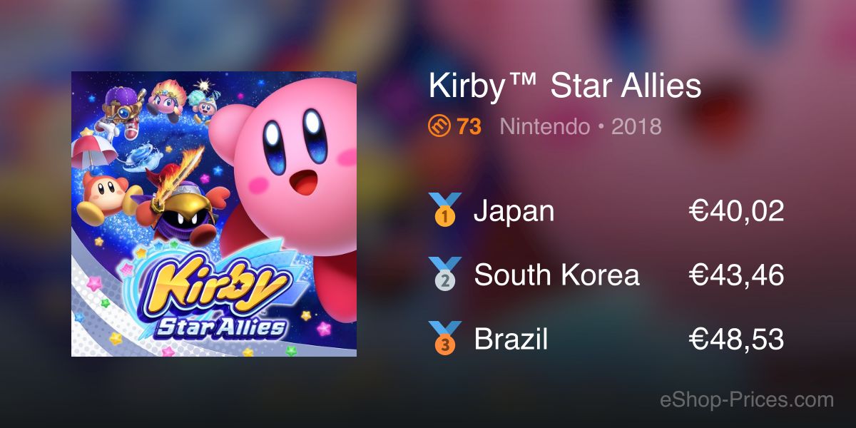 Kirby star on sale allies eshop