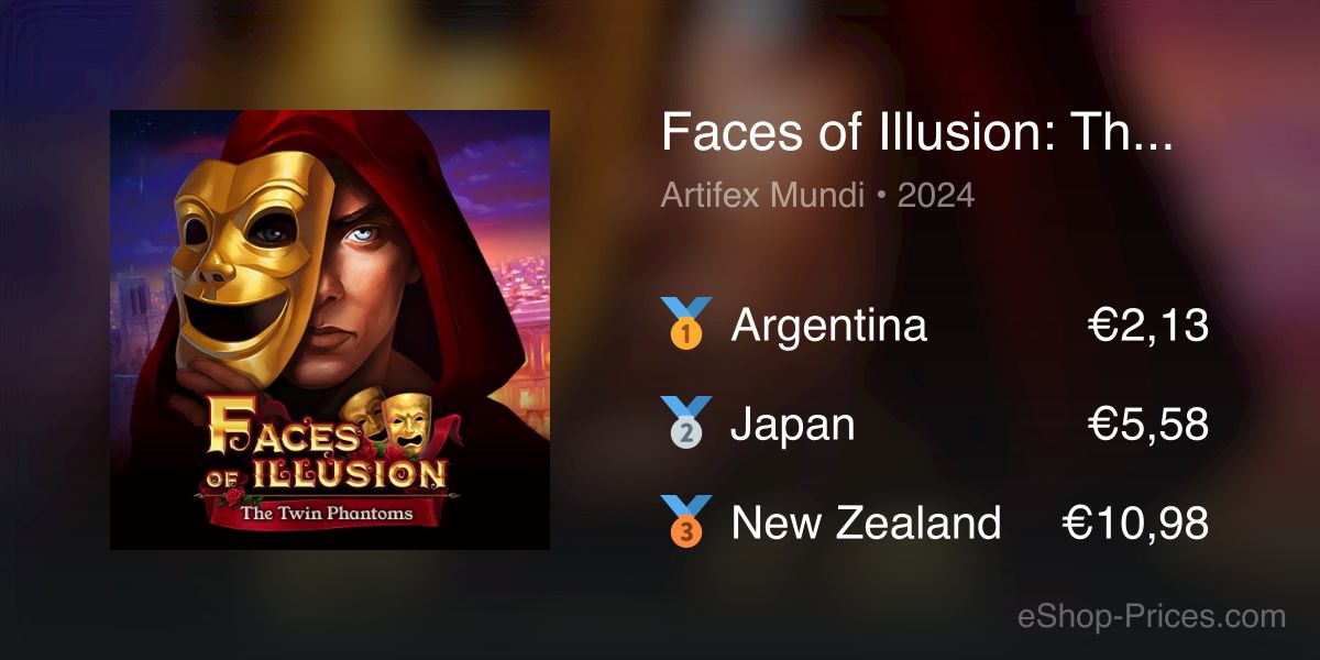 Faces of Illusion: The Twin Phantoms | Cheapest eShop Price