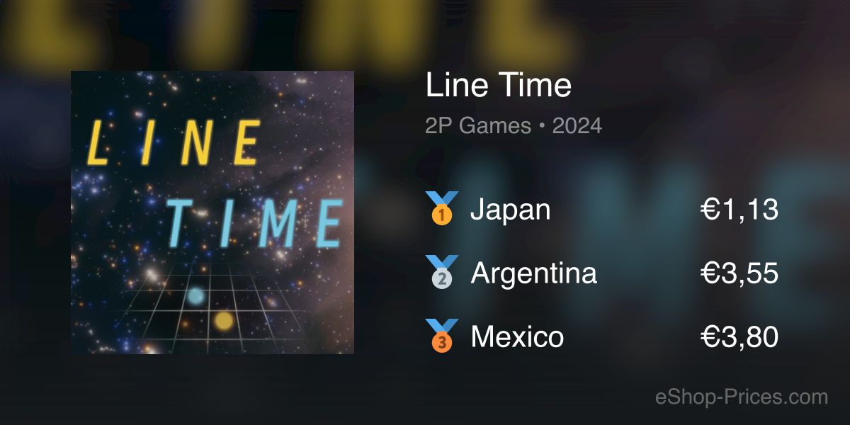 Line Time | Cheapest eShop Price