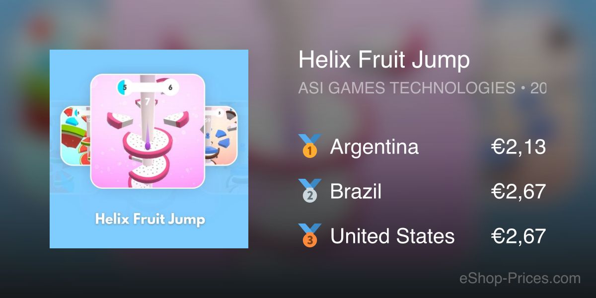 Helix Fruit Jump | Cheapest eShop Price