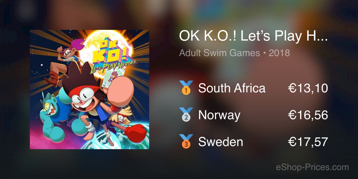 Ok K.o.! Let's Play Heroes - Nintendo Switch (digital) : Target