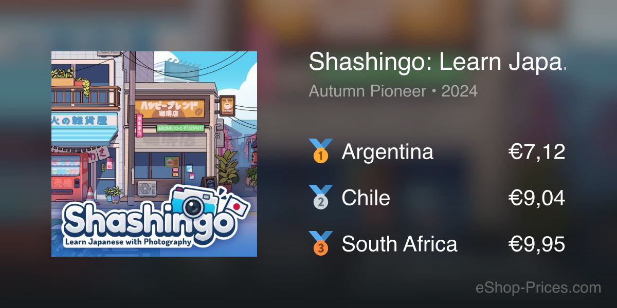 Shashingo: Learn Japanese with Photography | Cheapest eShop Price