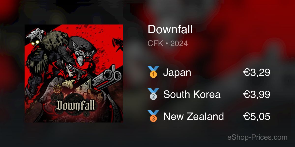 Downfall | Cheapest eShop Price