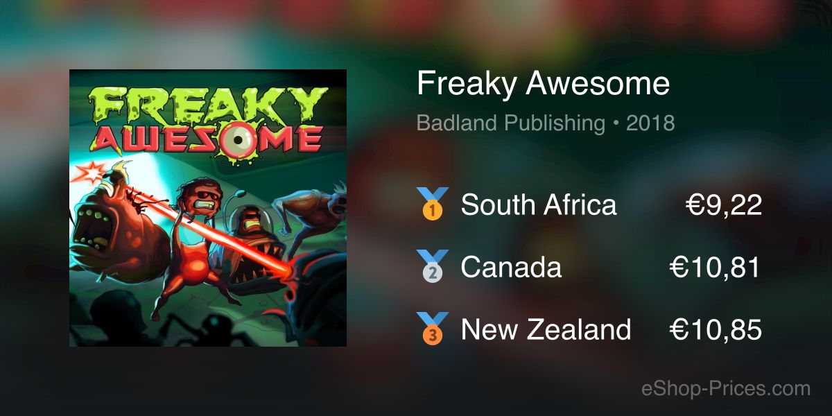 Freaky Awesome | Cheapest eShop Price