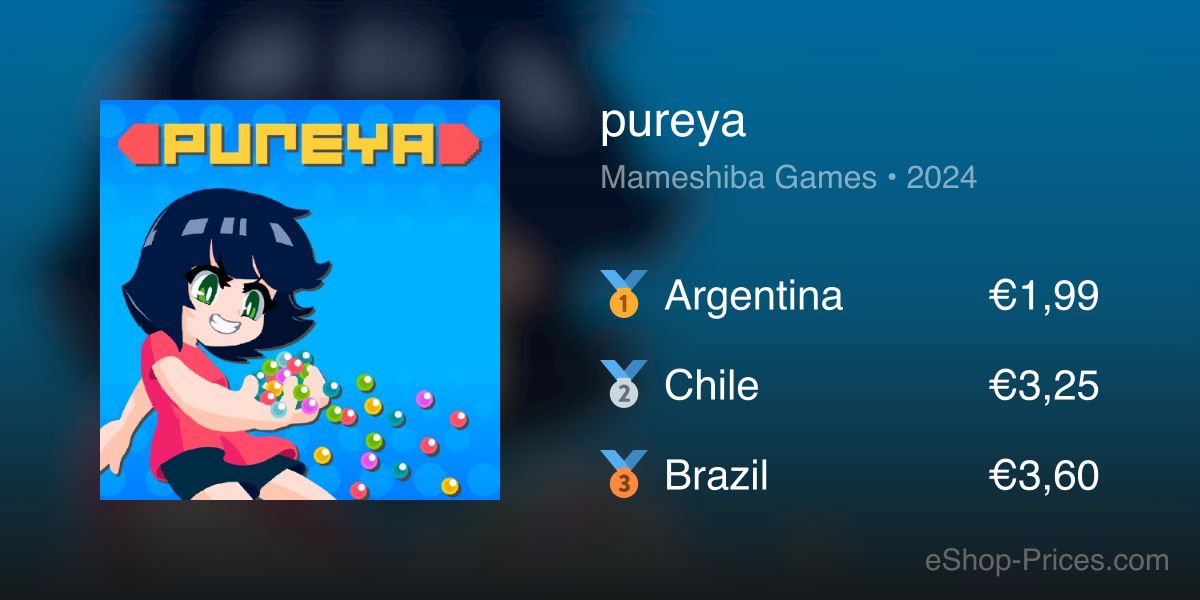 pureya | Cheapest eShop Price