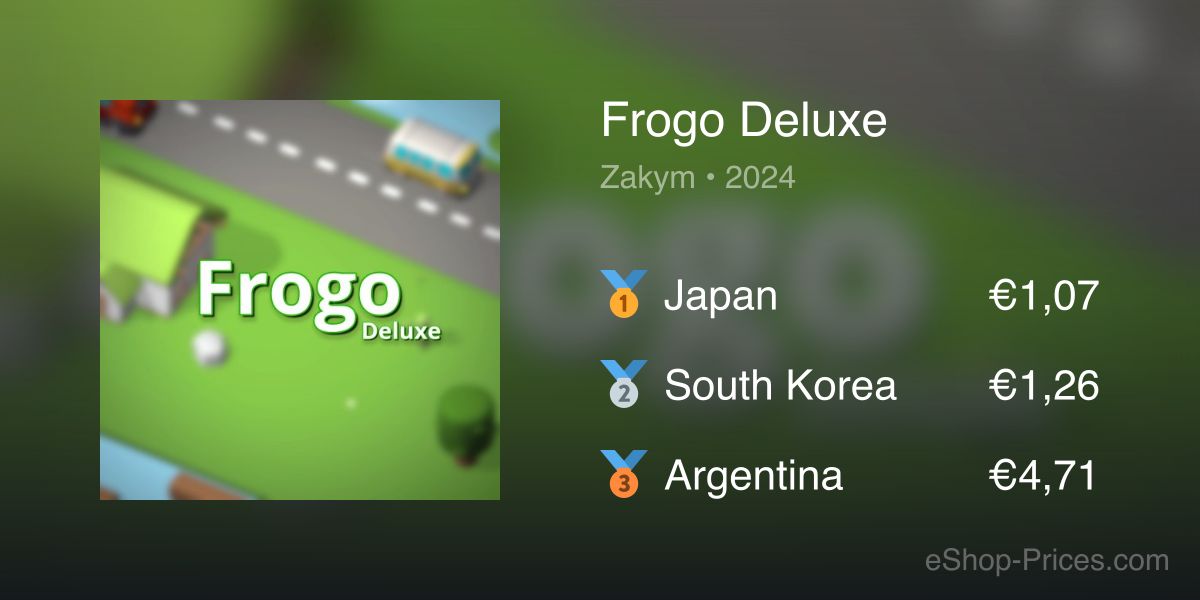 Frogo Deluxe | Cheapest eShop Price