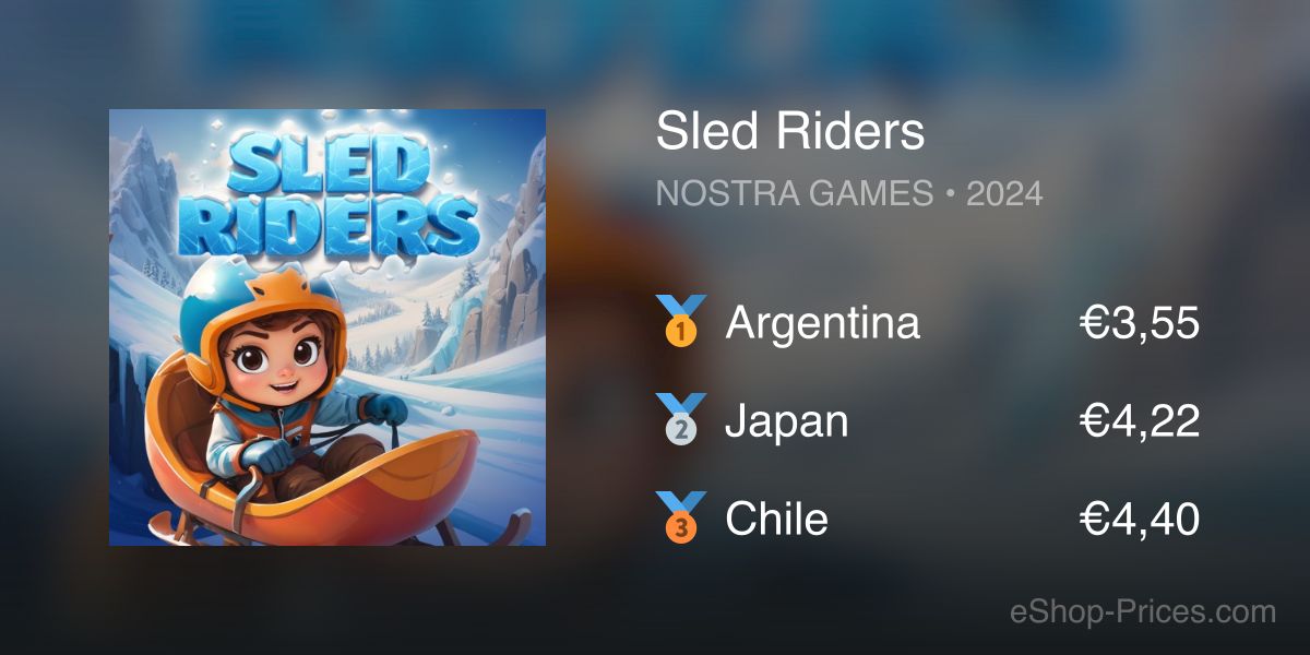 Sled Riders | Cheapest eShop Price