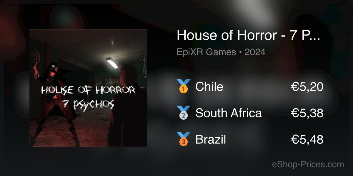House of Horror - 7 Psychos | Cheapest eShop Price