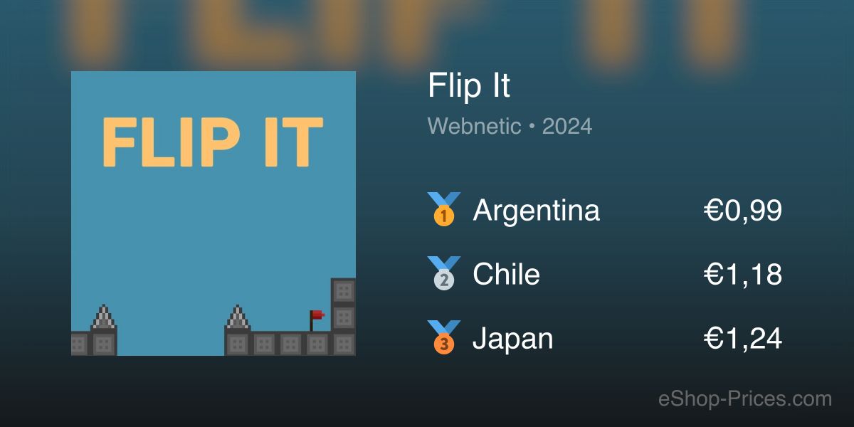 Flip It | Cheapest eShop Price