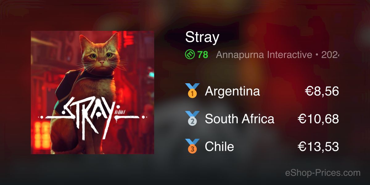 Stray | Cheapest eShop Price – Brazilian Real