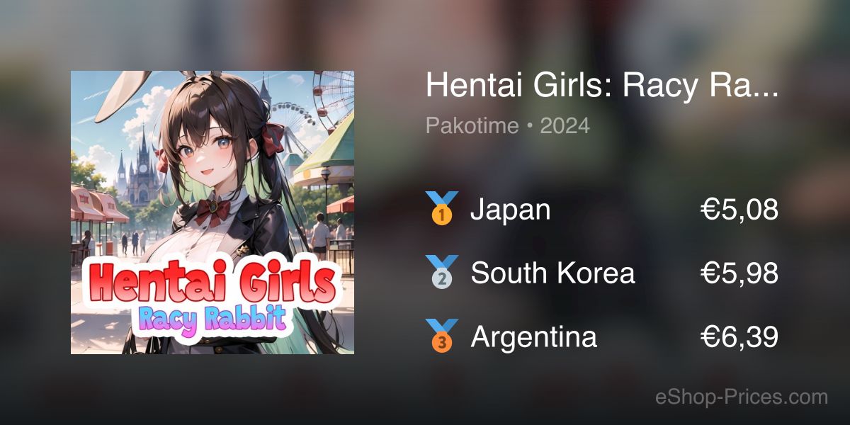 Hentai Girls: Racy Rabbit | Cheapest eShop Price