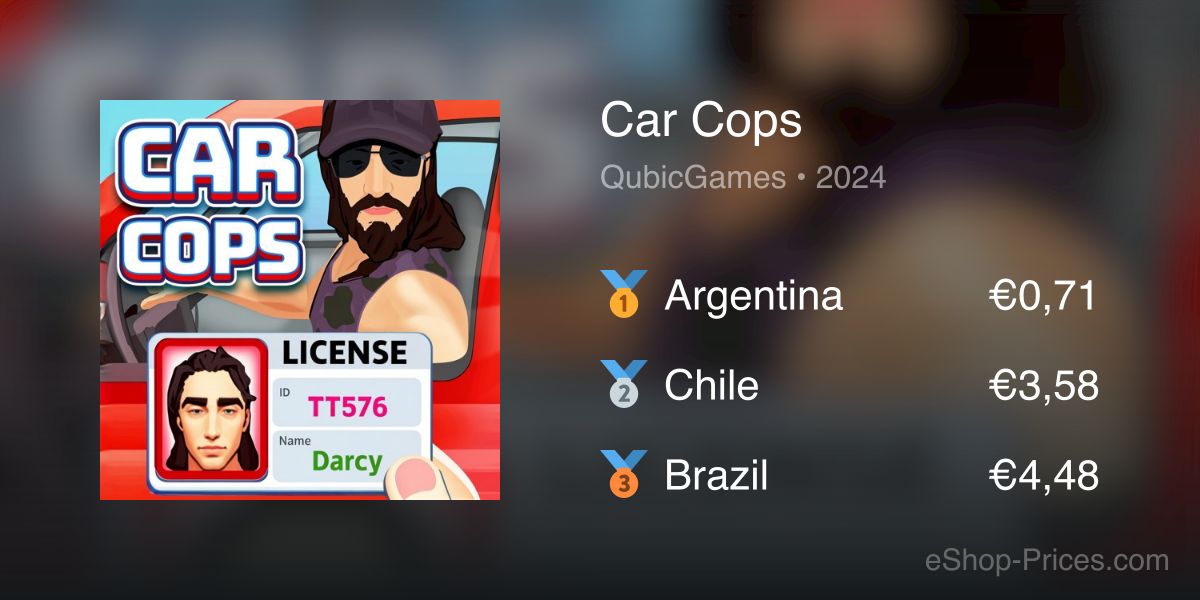 Car Cops | Cheapest eShop Price