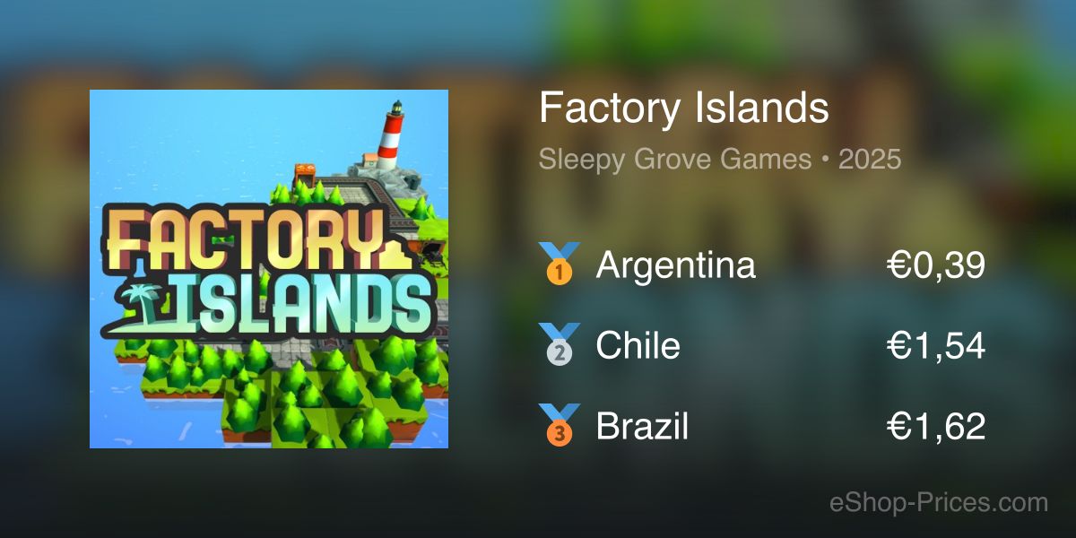 Factory Islands | Cheapest eShop Price
