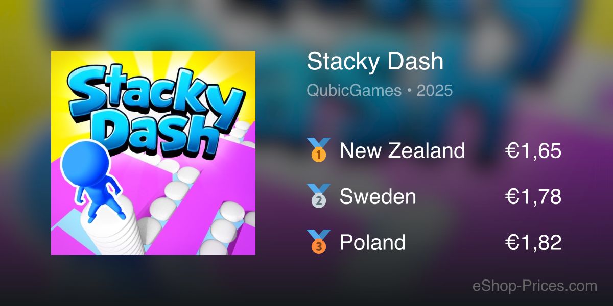 Stacky Dash | Cheapest eShop Price
