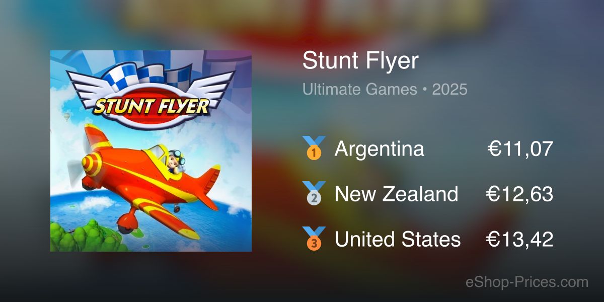 Stunt Flyer | Cheapest eShop Price