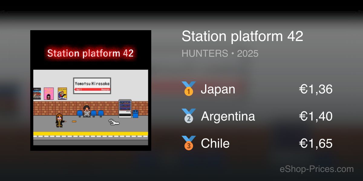 Station platform 42 | Cheapest eShop Price