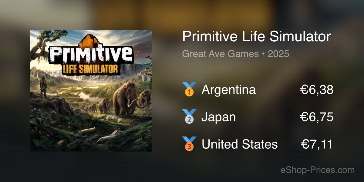 Primitive Life Simulator | Cheapest eShop Price
