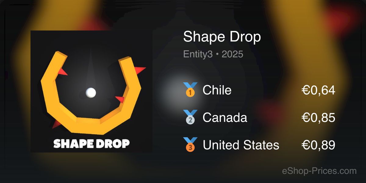 Shape Dropper Shape Drop | Cheapest eShop Price