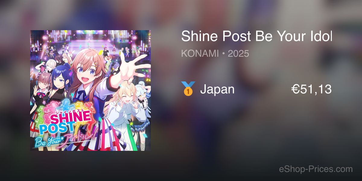 Shine Post Be Your Idol! on Nintendo Switch