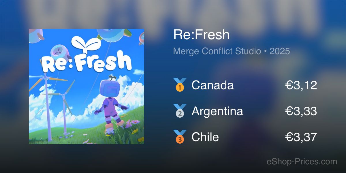 Cheast Fresh Re:Fresh | Cheapest eShop Price