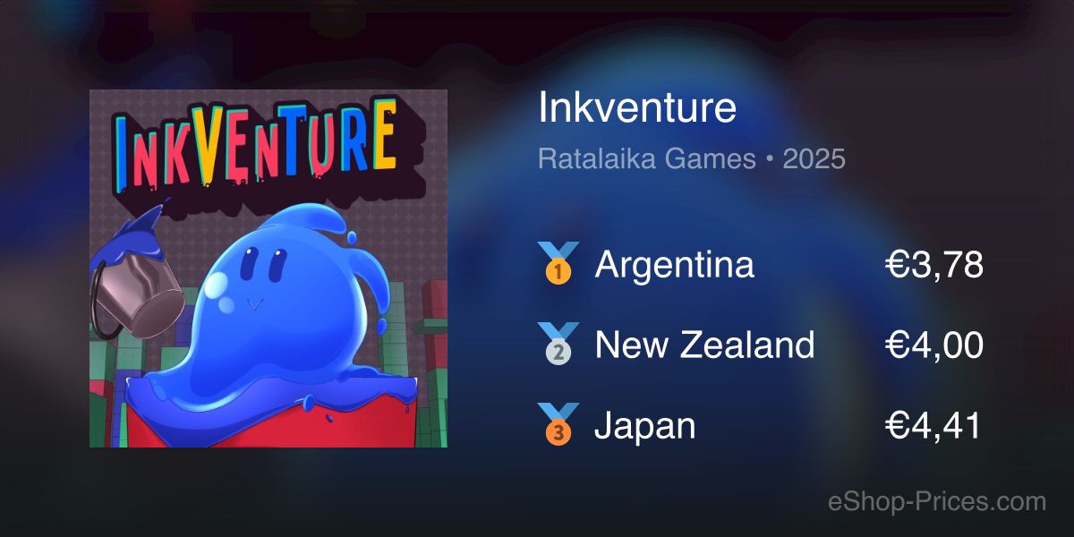 Inkventure | Cheapest eShop Price