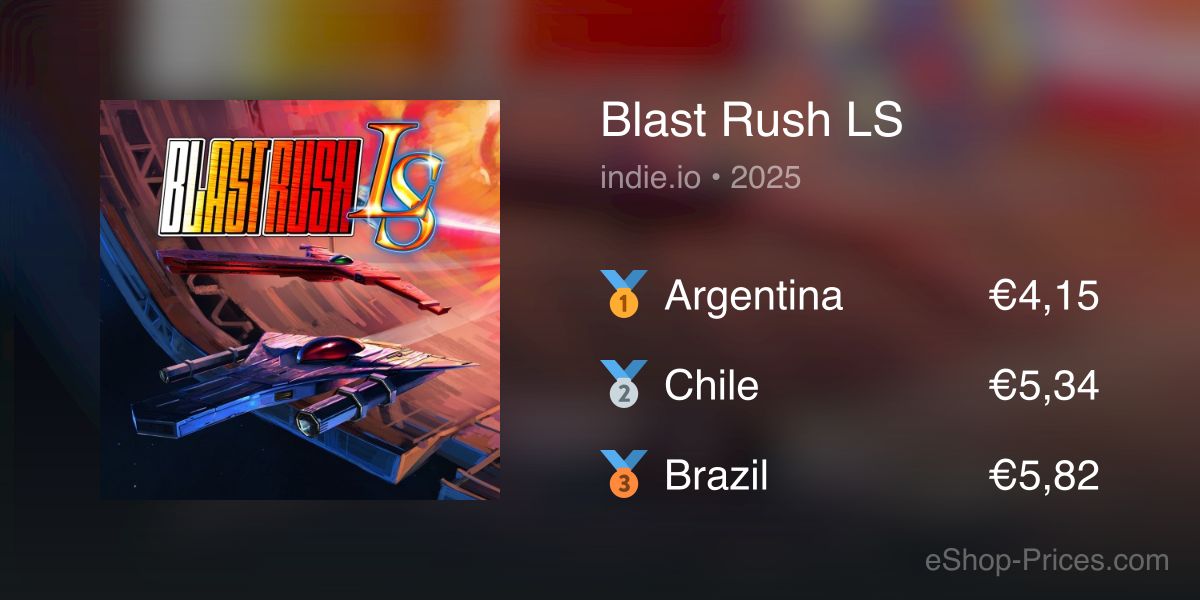 Blast Rush LS | Cheapest eShop Price